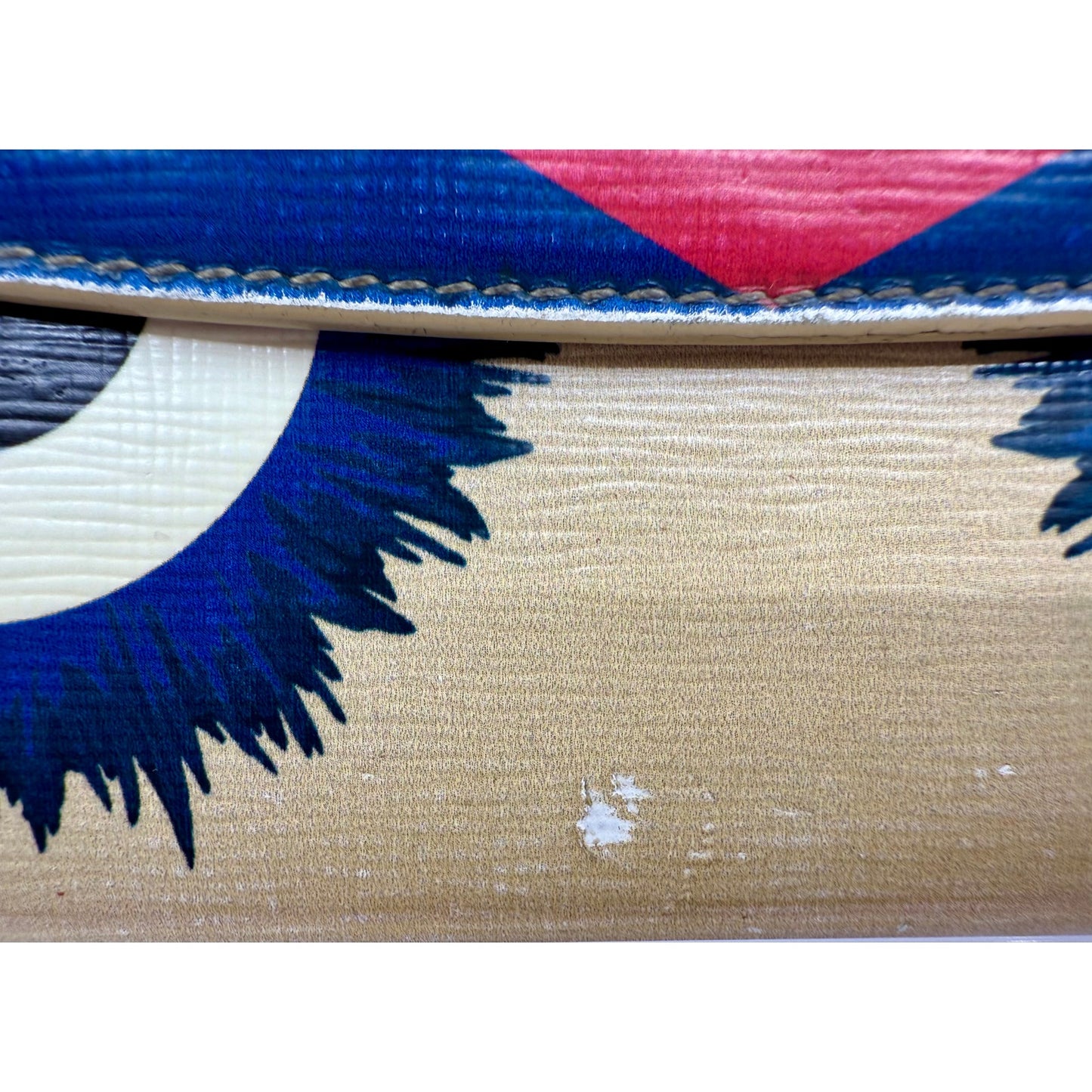 Fendi Monster Eyes Wallet - Authentic - Vibrant & Unique!