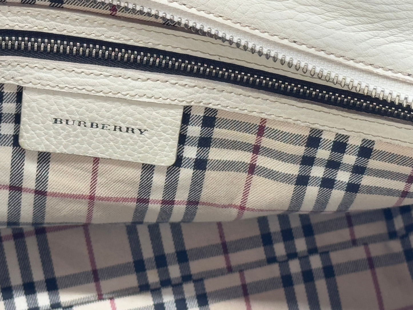 Burberry Tote with Classic Check Lining