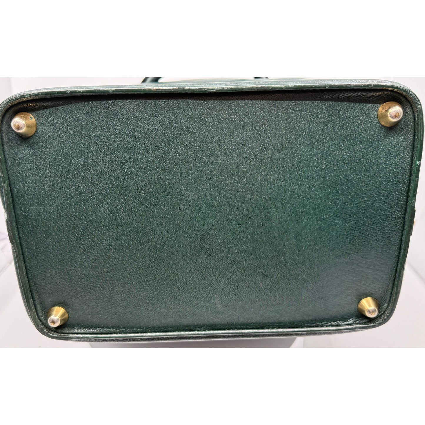 Authentic Vintage Gucci Green Leather Doctor’s Bag