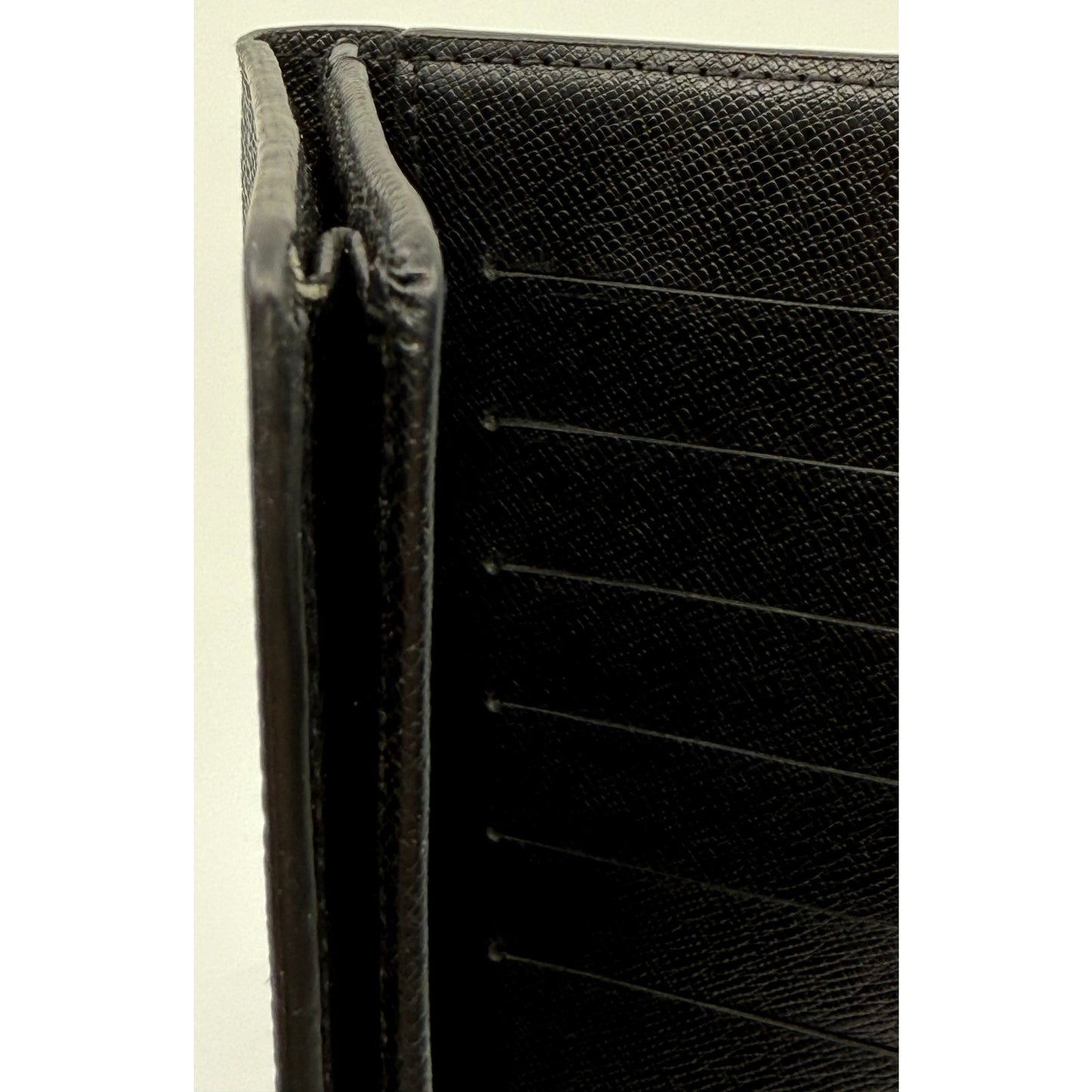 Louis Vuitton Long Wallet in Damier Graphite Canvas