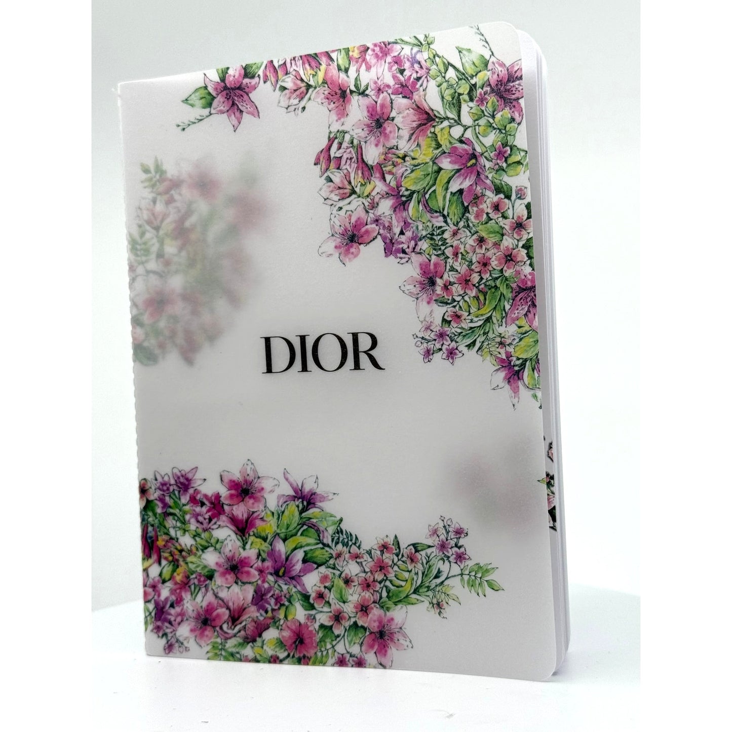 Authentic Dior Floral-Print Notebook - Brand New Condition