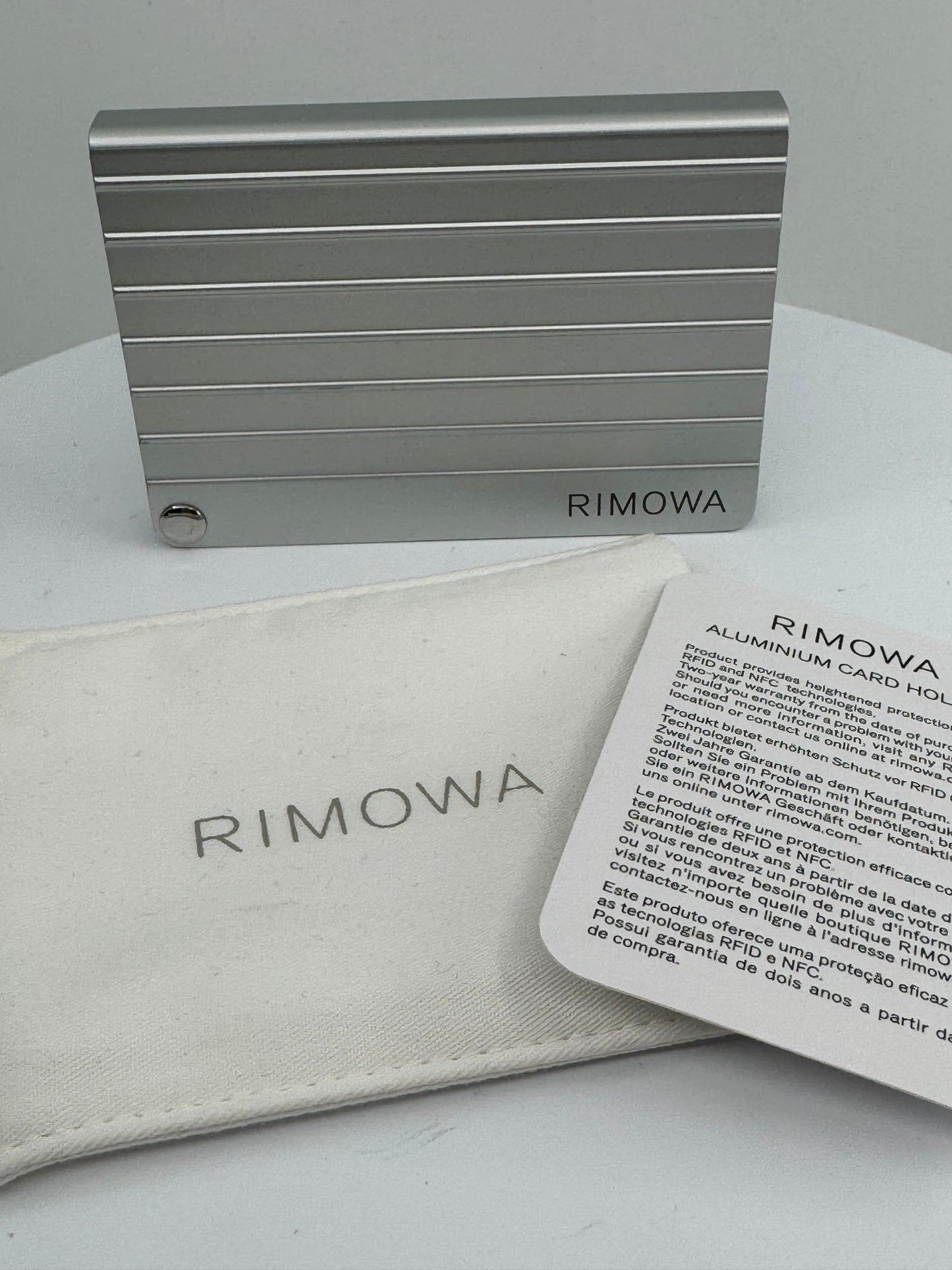 Rimowa Aluminum Card Holder